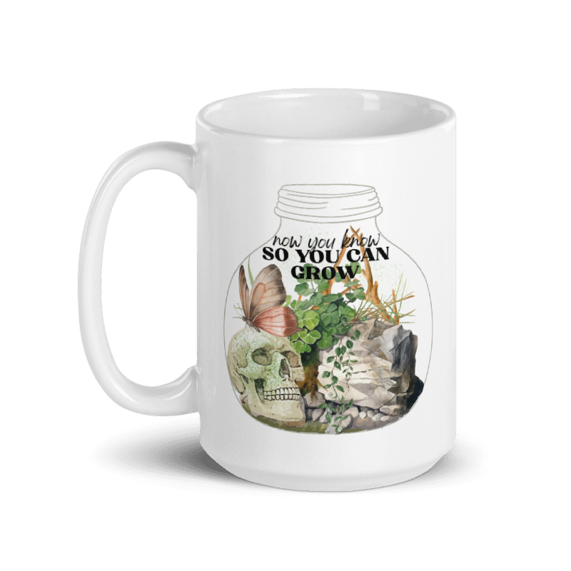 Now You Know So You Can Grow, Notes of the Week (Right Handed) - Coffee Mug